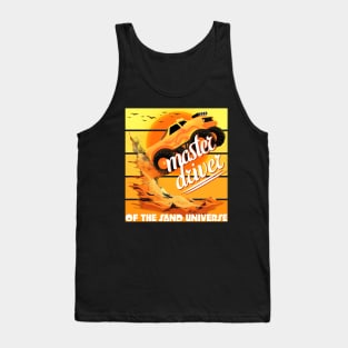 Master Driver of the Sand Universe Monster Truck Design Tank Top